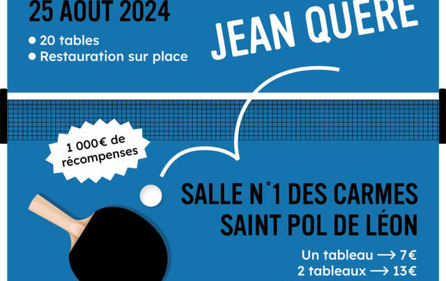 Tournoi Jean Quéré 2024